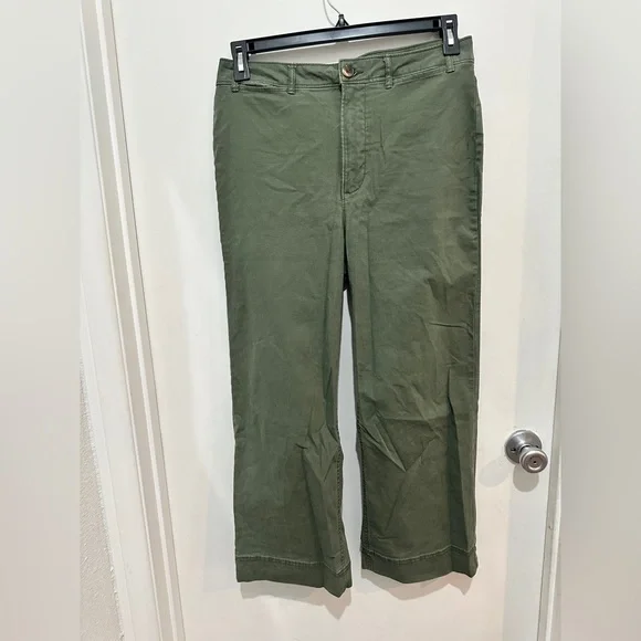 Old Navy High Rise Olive Chinos for Women - Picture 1 of 5